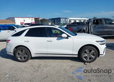 2022 Genesis Gv70 3.5T Awd Sport из США, поврежденный, VIN KMUMCDTC3NU041726